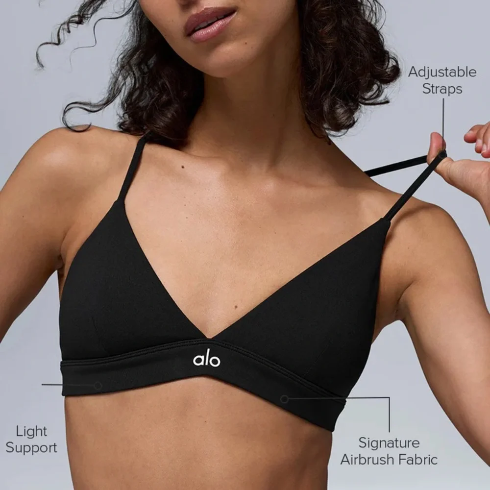 Alo Yoga Splendor Bra Black XS - Picture 3 of 6